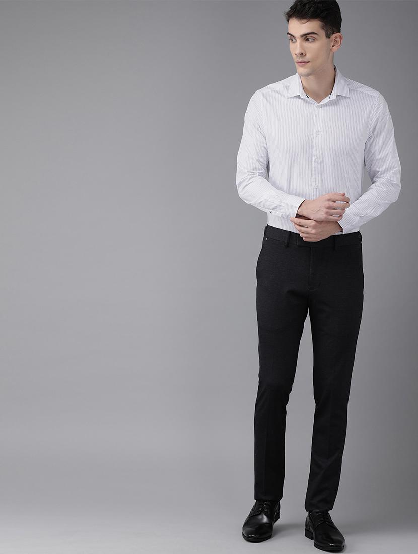 white striped formal shirt - 16745907 - Zoom Image - 4