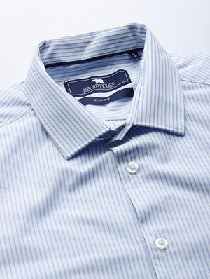 blue striped formal shirt - 16745908 - Standard Image - 5