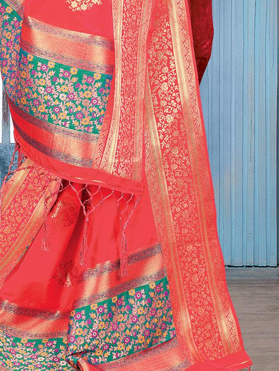 self design banarasi dupatta - 16745949 - Zoom Image - 2
