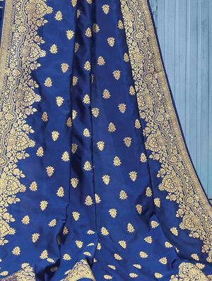 self design banarasi dupatta - 16745955 - Standard Image - 2