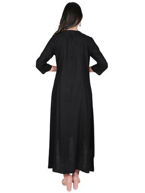 solid high-low kurta - 16746376 - Standard Image - 3