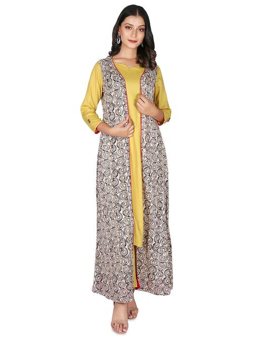 printed kurta palazzo set - 16746411 - Standard Image - 1