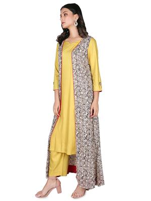 printed kurta palazzo set - 16746411 - Standard Image - 2