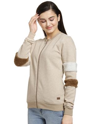 fur detail solid jacket - 16746438 - Standard Image - 2