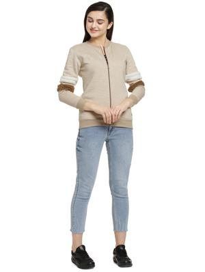 fur detail solid jacket - 16746438 - Standard Image - 4