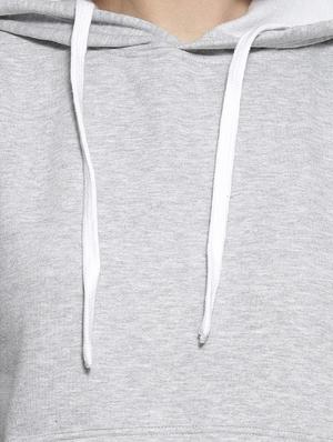 long sleeved pocket detail hooded sweatshirt - 16746443 - Standard Image - 5