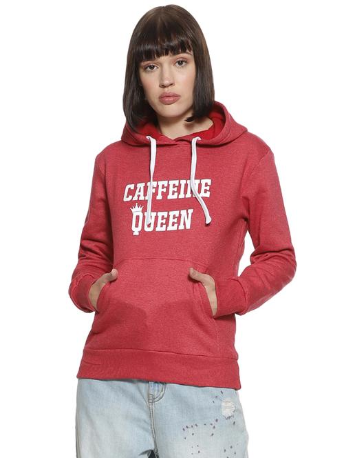 long sleeved pocket detail hooded sweatshirt - 16746446 - Standard Image - 1