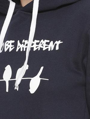 long sleeved quirky patch hooded sweatshirt - 16746447 - Standard Image - 5