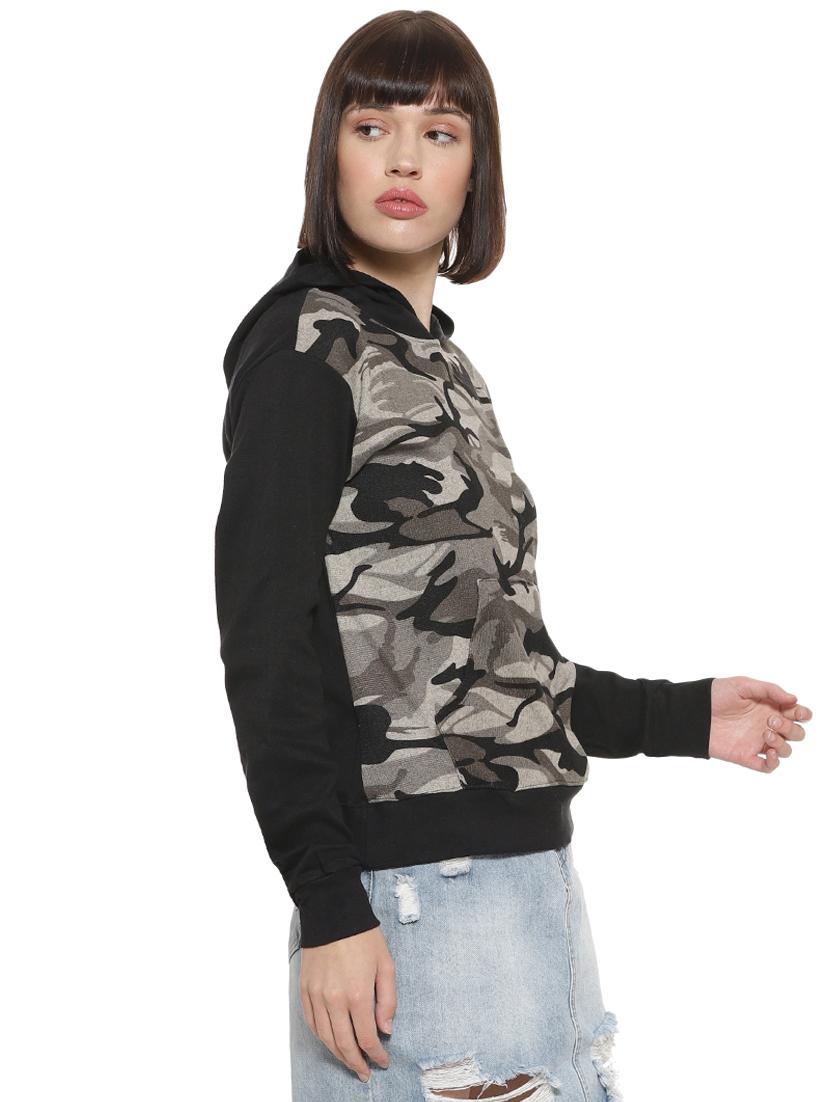 long sleeved camouflage pullover - 16746455 - Zoom Image - 2
