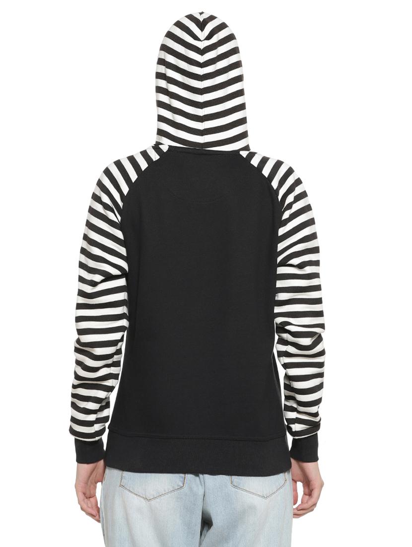 long sleeved striped sweatshirt - 16746457 - Zoom Image - 3