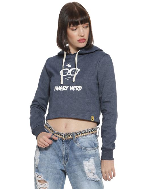 long sleeved hooded sweatshirt - 16746458 - Standard Image - 1