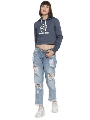 long sleeved hooded sweatshirt - 16746458 - Standard Image - 4
