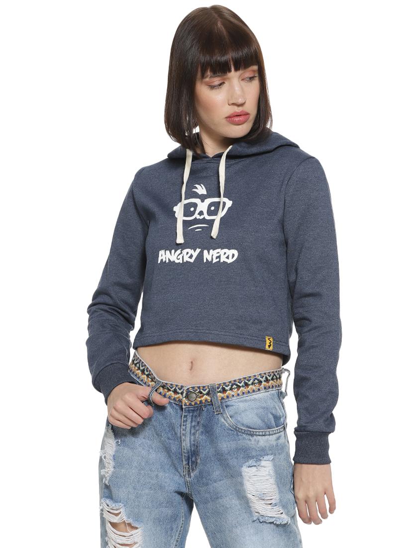 long sleeved hooded sweatshirt - 16746458 - Zoom Image - 1