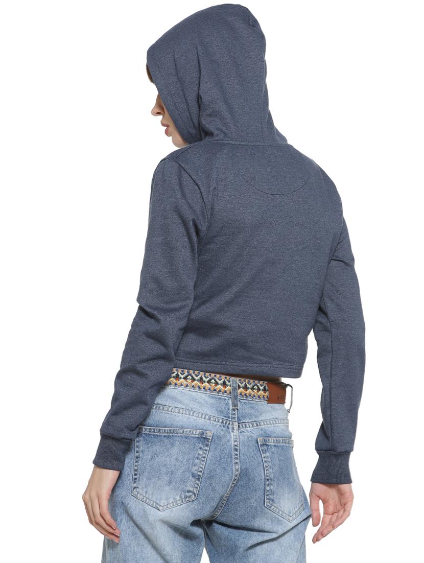 long sleeved hooded sweatshirt - 16746458 - Zoom Image - 3