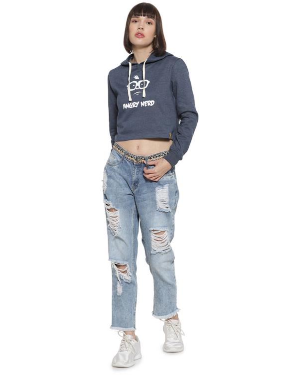 long sleeved hooded sweatshirt - 16746458 - Zoom Image - 4