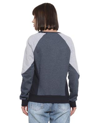raglan sleeved color block sweatshirt - 16746462 - Standard Image - 3