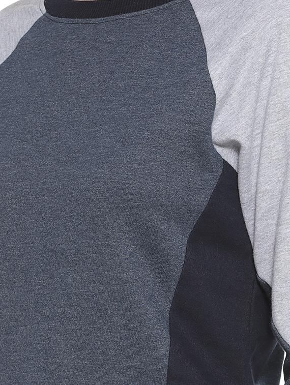raglan sleeved color block sweatshirt - 16746462 - Zoom Image - 5