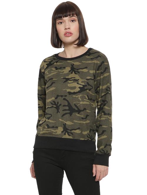 long sleeved camouflage sweatshirt - 16746463 - Very Small Image - 1