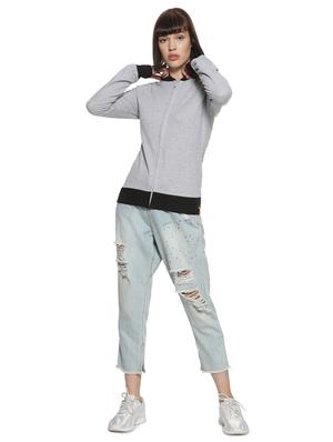 raglan sleeved solid jacket - 16746467 - Standard Image - 4