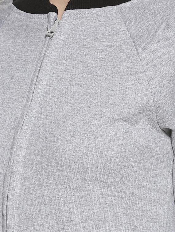raglan sleeved solid jacket - 16746467 - Zoom Image - 5