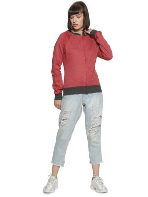 raglan sleeved solid jacket - 16746468 - Standard Image - 4