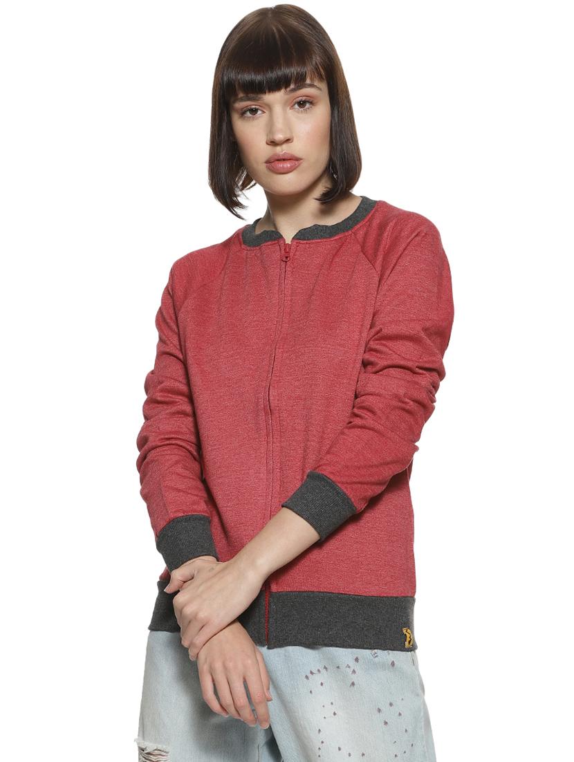 raglan sleeved solid jacket - 16746468 - Zoom Image - 1