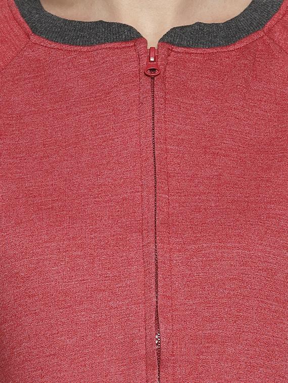 raglan sleeved solid jacket - 16746468 - Zoom Image - 5