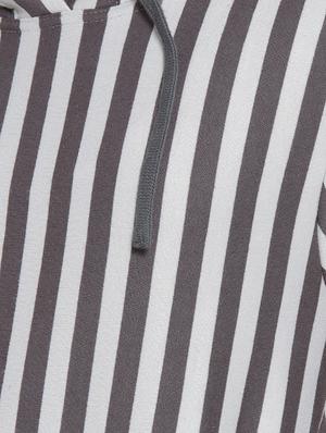 long sleeved striped hooded sweatshirt - 16746472 - Standard Image - 5