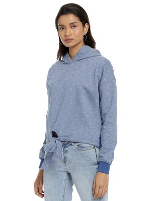 tie knot striped hooded sweatshirt - 16746473 - Standard Image - 2