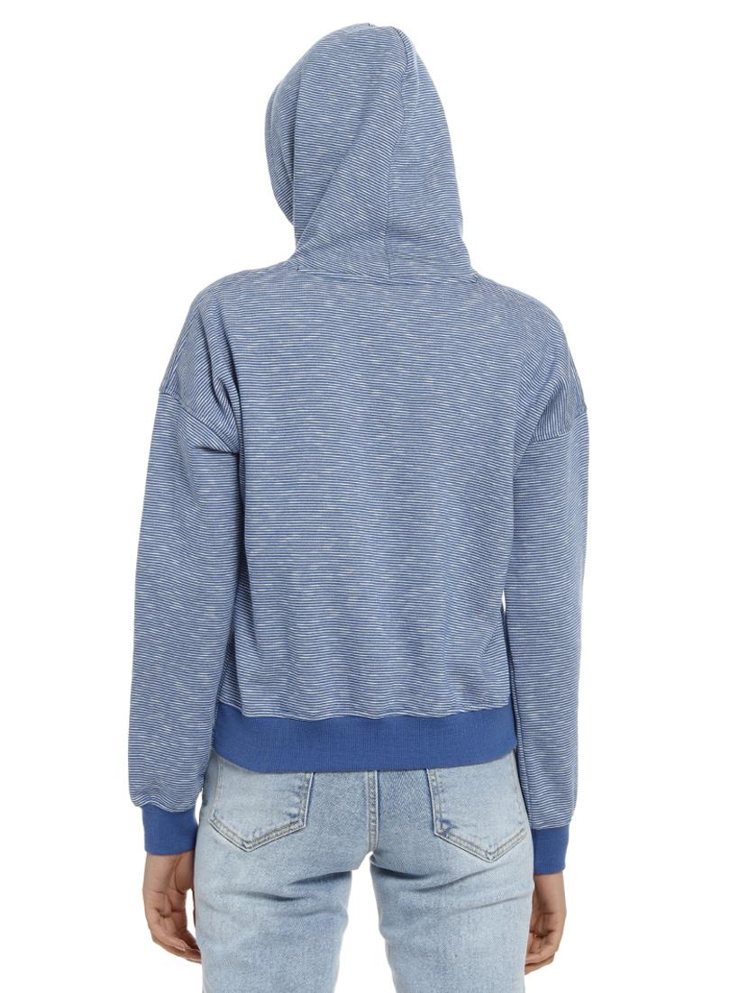 tie knot striped hooded sweatshirt - 16746473 - Zoom Image - 3