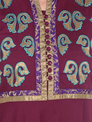 block print anarkali kurta - 16746487 - Standard Image - 4