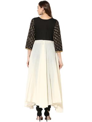 print flared kurta - 16746549 - Standard Image - 3