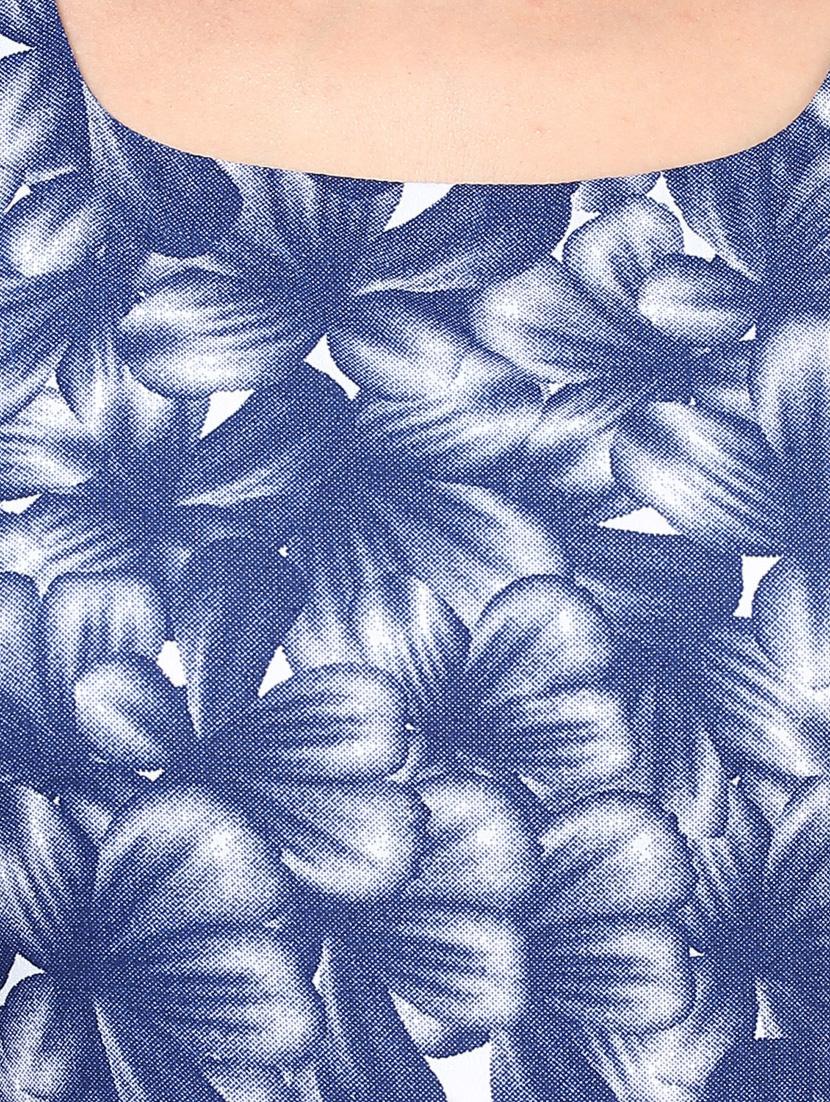 jagged hem floral asymmetric dress - 16746557 - Zoom Image - 4