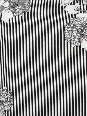 round neck floral striped top - 16746614 - Standard Image - 4