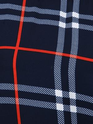 cold shoulder bell sleeved plaid top - 16746617 - Standard Image - 4
