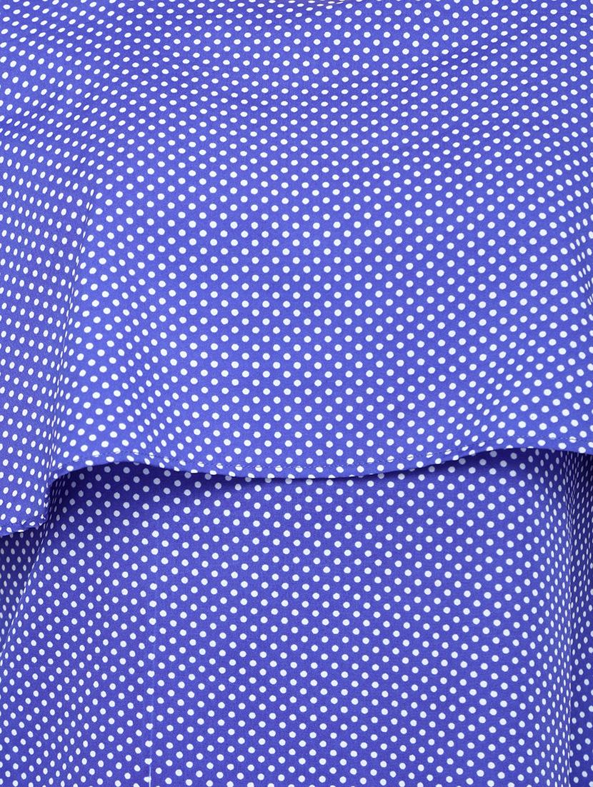 round neck pin dots layered top - 16746629 - Zoom Image - 4