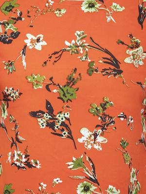 round neck bell sleeved floral top - 16746644 - Standard Image - 4