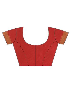 ethnic motif kanjivaram saree with blouse - 16746935 - Standard Image - 3