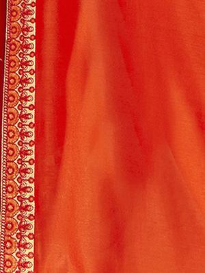bordered plain saree with blouse - 16749912 - Standard Image - 3