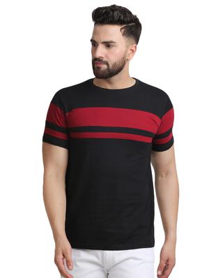 black and red striped combo t-shirts - 16750064 - Standard Image - 2
