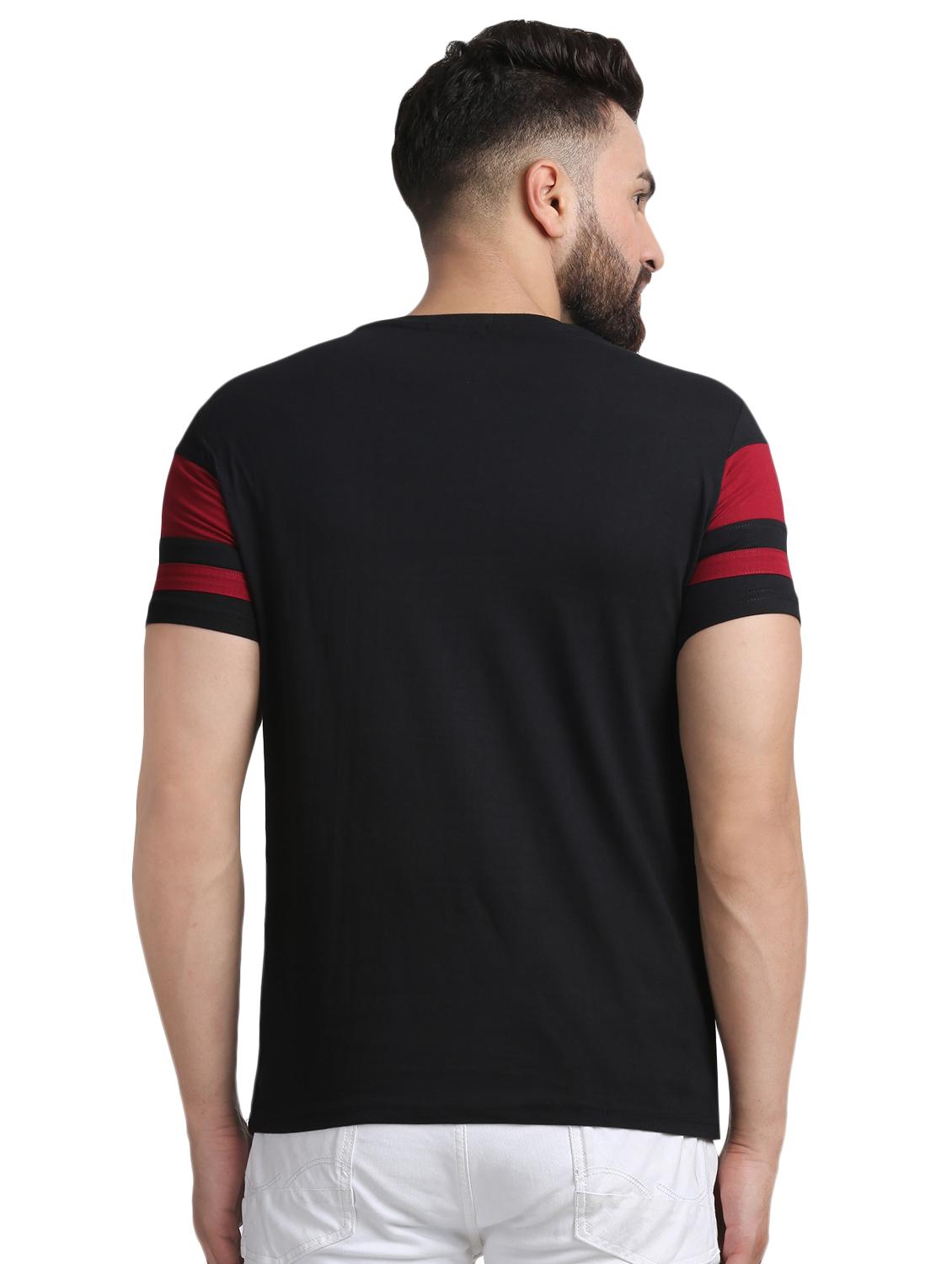 black and red striped combo t-shirts - 16750064 - Zoom Image - 3
