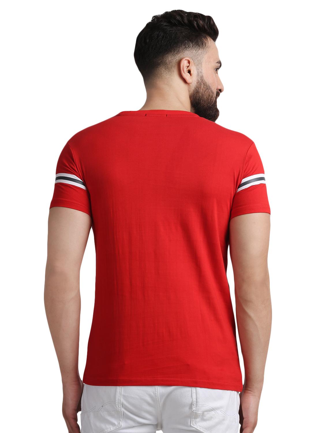 black and red striped combo t-shirts - 16750064 - Zoom Image - 5