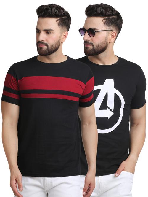 black combo t-shirts - 16750067 - Standard Image - 1