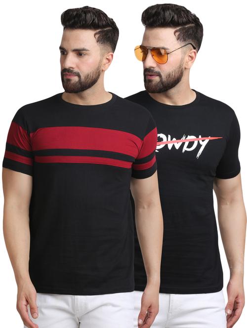 black combo t-shirts - 16750068 - Standard Image - 1
