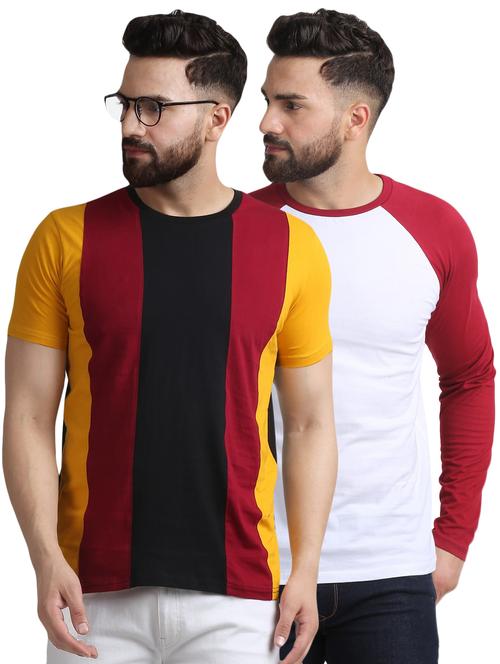 multi color combo t-shirts - 16750080 - Standard Image - 1