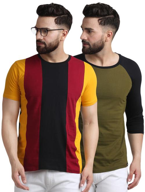 multi colored combo t-shirts - 16750097 - Standard Image - 1