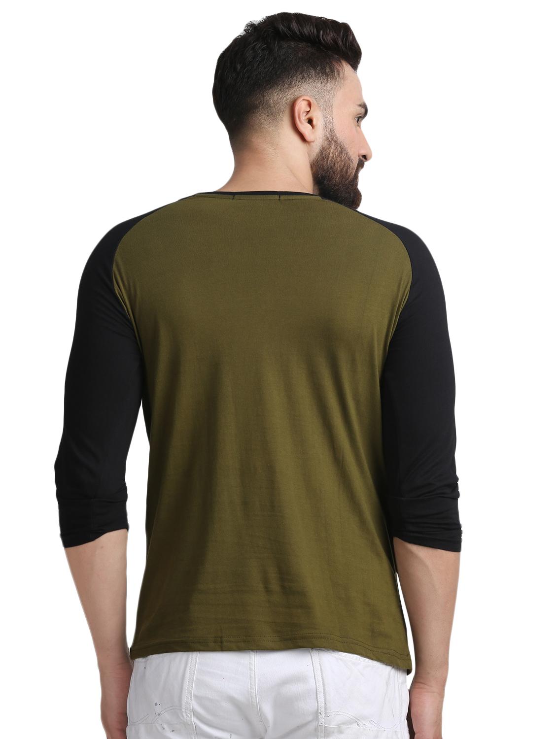 black and green combo t-shirts - 16750100 - Zoom Image - 5