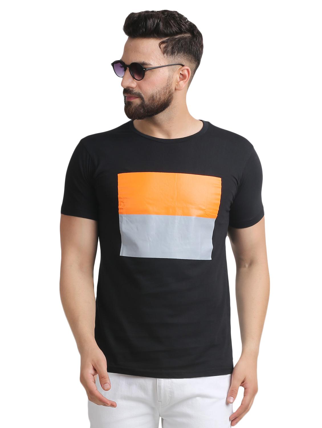 navy blue and black combo t-shirts - 16750108 - Zoom Image - 4