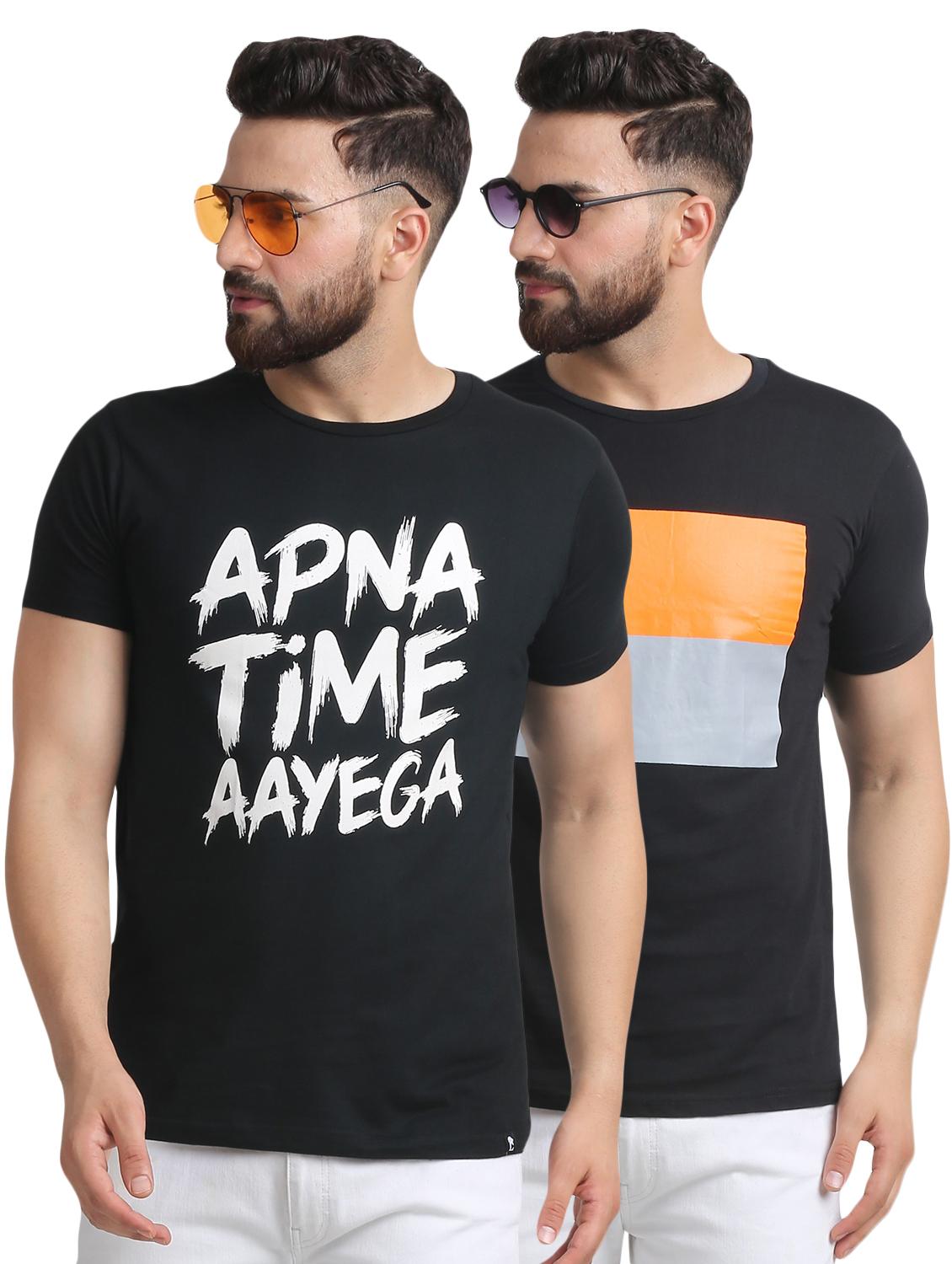 black combo t-shirts - 16750110 - Zoom Image - 1