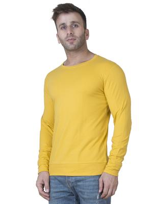 yellow solid sweatshirt - 16750346 - Standard Image - 2